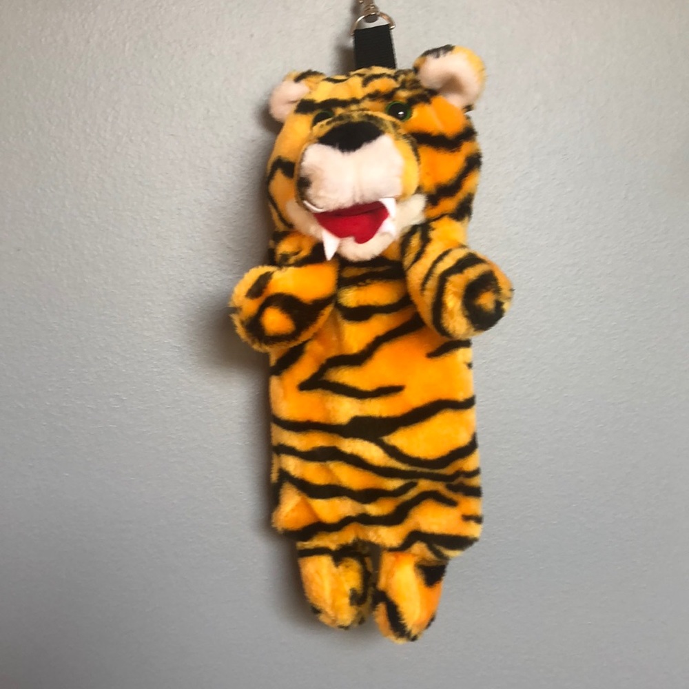 Unisex Tiger Golf Ball Pouch